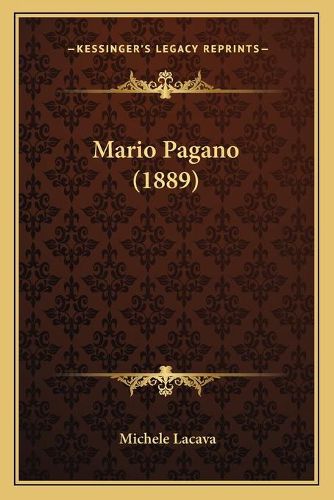 Cover image for Mario Pagano (1889)