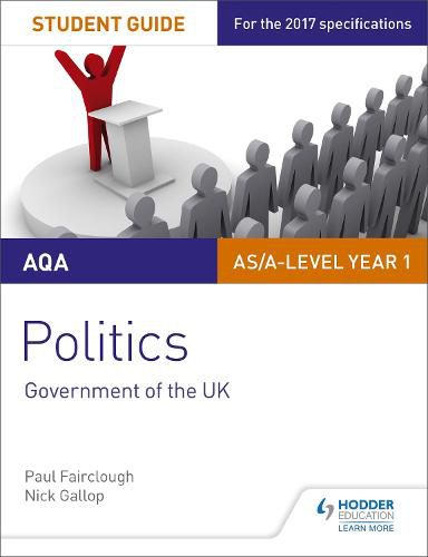 Cover image for AQA AS/A-level Politics Student Guide 1: Government of the UK