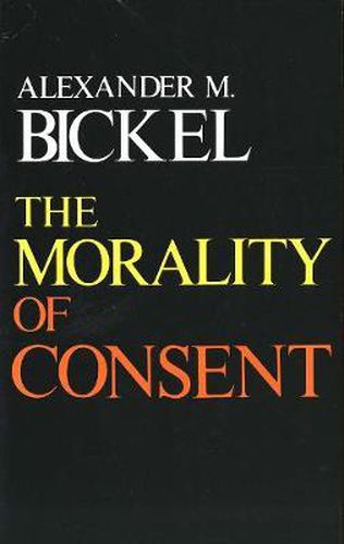 Cover image for The Morality of Consent