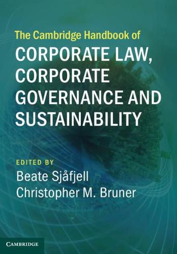 Cover image for The Cambridge Handbook of Corporate Law, Corporate Governance and Sustainability