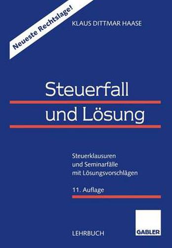 Cover image for Steuerfall und Losung