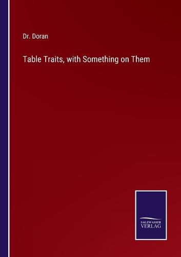 Cover image for Table Traits, with Something on Them