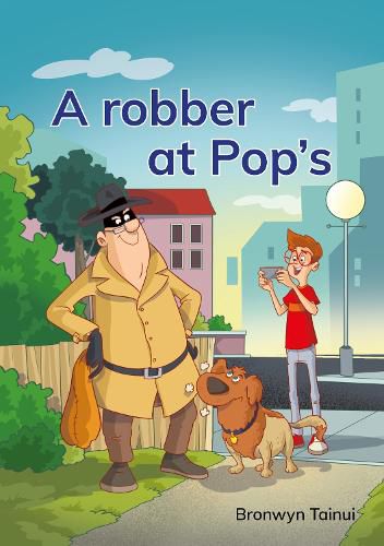 Cover image for A robber at Pop's