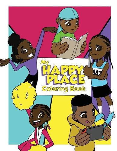 Cover image for My Happy Place Coloring Book