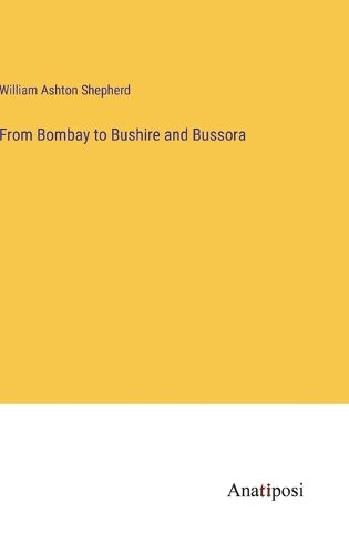 Cover image for From Bombay to Bushire and Bussora