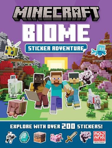 Minecraft Biome Adventure Sticker Book