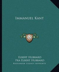 Cover image for Immanuel Kant