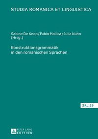 Cover image for Konstruktionsgrammatik in Den Romanischen Sprachen