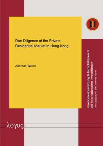 Cover image for Due Diligence of the Private Residential Market in Hong Kong