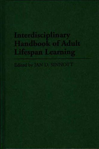 Interdisciplinary Handbook of Adult Lifespan Learning