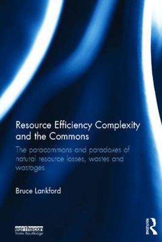 Cover image for Resource Efficiency Complexity and the Commons: The Paracommons and Paradoxes of Natural Resource Losses, Wastes and Wastages