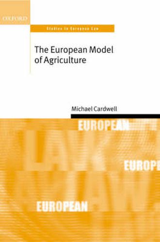 Cover image for The European Model of Agriculture