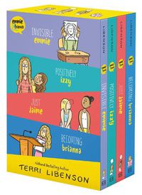 Cover image for Emmie & Friends 4-Book Box Set: Invisible Emmie, Positively Izzy, Just Jaime, Becoming Brianna