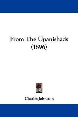 Cover image for From the Upanishads (1896)