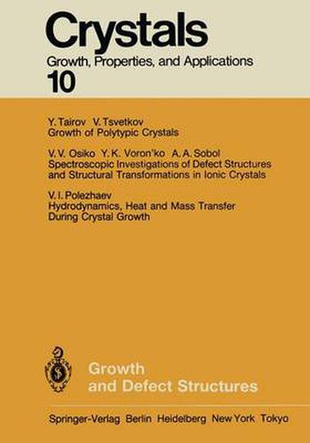 Cover image for Growth and Defect Structures