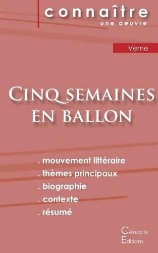 Cover image for Fiche de lecture Cinq semaines en ballon de Jules Verne (Analyse litteraire de reference et resume complet)