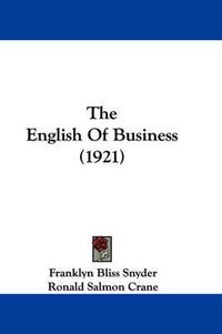 Cover image for The English of Business (1921)