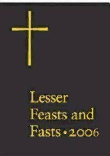 Cover image for Lesser Feasts and Fasts 2006