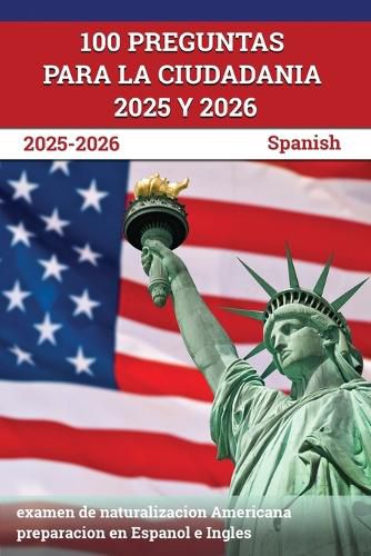 Cover image for 100 Preguntas para la ciudadania 2025 y 2026