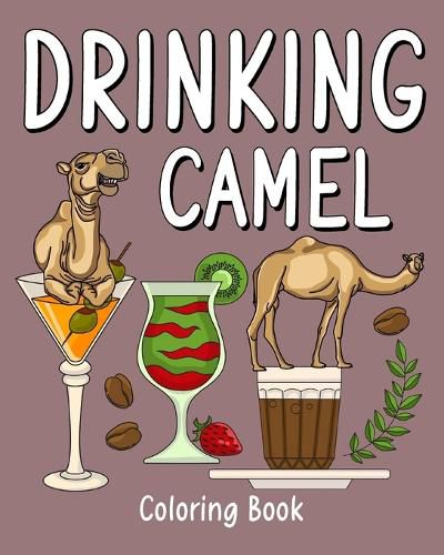 Drinking Camel Coloring Book