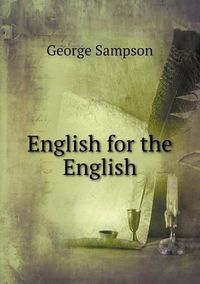 Cover image for English for the English