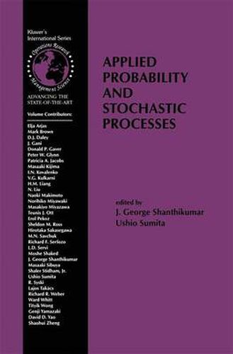 Cover image for Applied Probability and Stochastic Processes