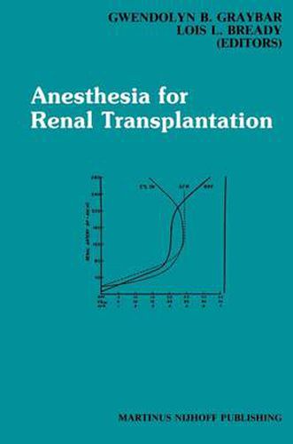 Cover image for Anesthesia for Renal Transplantation