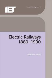 Cover image for Electric Railways: 1880-1990