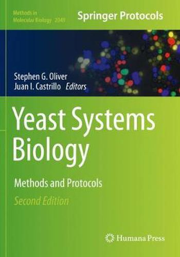 Yeast Systems Biology: Methods and Protocols