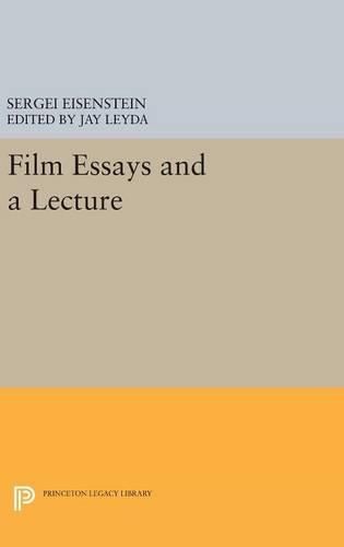 Cover image for Film Essays and a Lecture