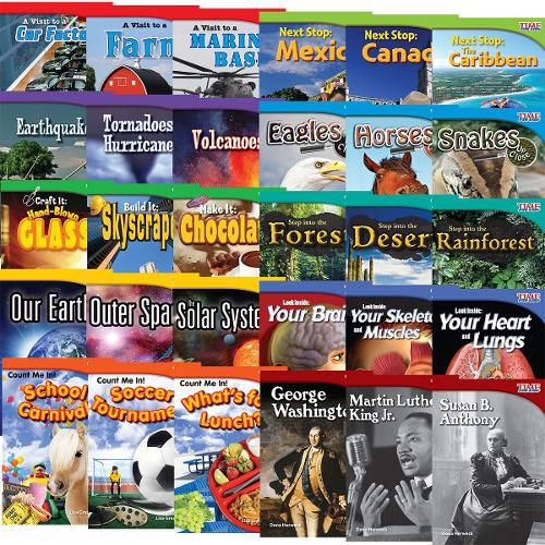 Cover image for Time for Kids Nonfiction Readers Grade 2 30-Book Set