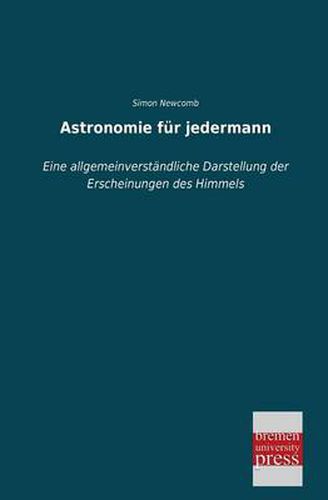 Cover image for Astronomie Fur Jedermann