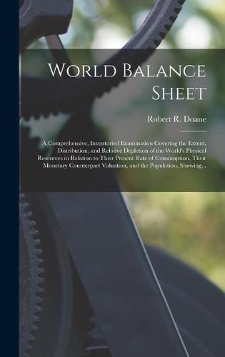 World Balance Sheet