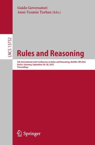 Cover image for Rules and Reasoning