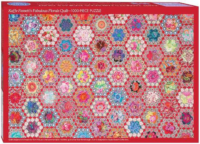 Kaffe Fassett Fabulous Florals Quilt 1000 Jigsaw