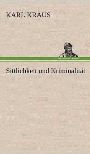 Cover image for Sittlichkeit Und Kriminalitat