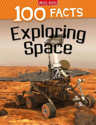 Cover image for 100 Facts Exploring Space
