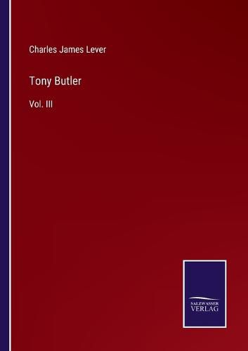 Cover image for Tony Butler: Vol. III