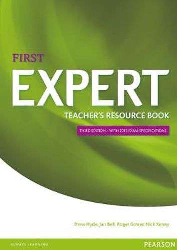 Cover image for Expert First 3rd Edition Teacher's Book