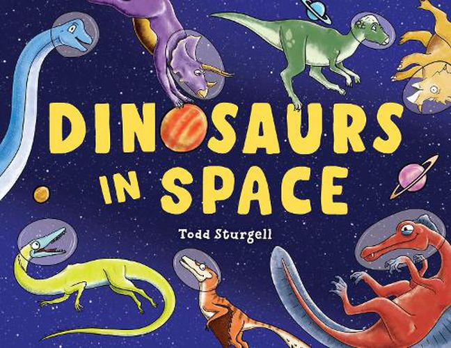 Cover image for Dinosaurs in Space