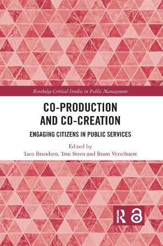 Cover image for Co-Production and Co-Creation: Engaging Citizens in Public Services