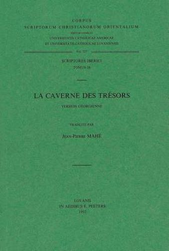 Cover image for La Caverne Des Tresors. Version Georgienne: V.