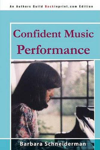 Cover image for Confident Music Performance