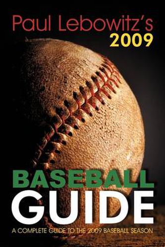 Cover image for Paul Lebowitz's 2009 Baseball Guide