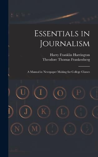 Cover image for Essentials in Journalism