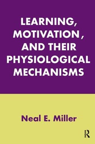 Cover image for Learning, Motivation, and Their Physiological Mechanisms