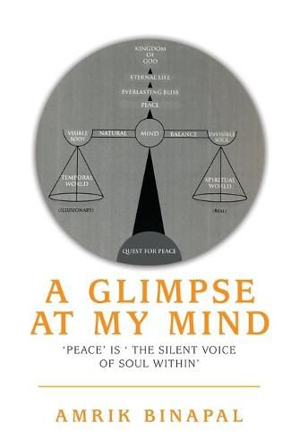 Cover image for A Glimpse at My Mind: 'Peace' Is ' the Silent Voice of Soul Within