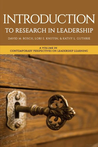 Cover image for Introduction to Research in Leadership