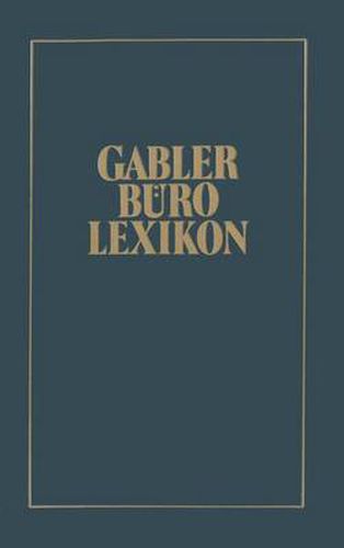 Gabler Buro Lexikon