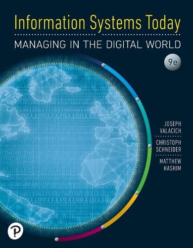 Cover image for Information Systems Today: Managing in the Digital World